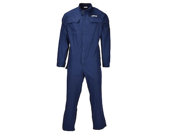 Original British army coverall blue uniform fire resistant jumpsuit long sleeve