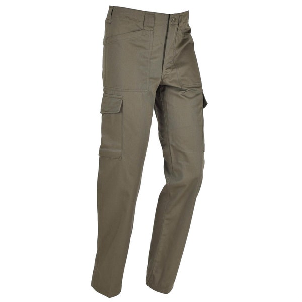 Original Austrian military anzug 75 cargo pants olive work service trousers NEW