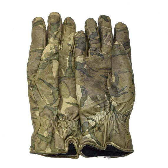 Genuine British Military MK2 MVP Leather Combat Gloves - New, All Sizes, Black