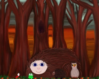 The Creature of Llynlas Forest