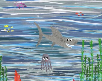 Stevie the Shark Children's Book: Friendship, Feelings & Phonics