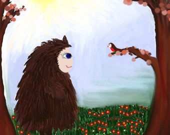 The Creature and Bird