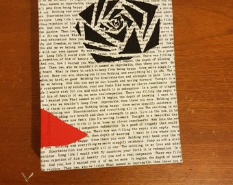 A5 hand bound notebook