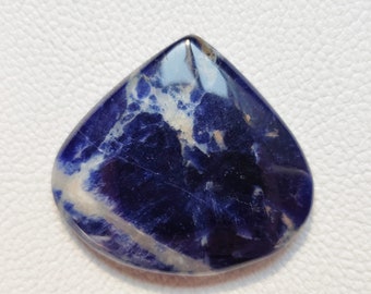 Wholesale Lot Natural Sodalite Half Moons Cabochon,5Pcs,Sodalite Gemstone,Crescent Moons,Blue Sodalite Moons,Loose Jewelry Making Gemstone,