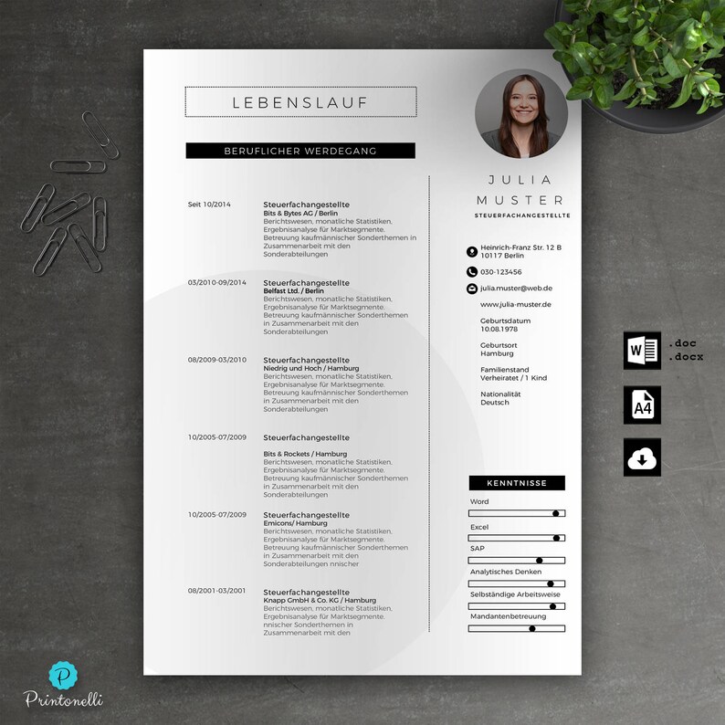 How to make a good resume image