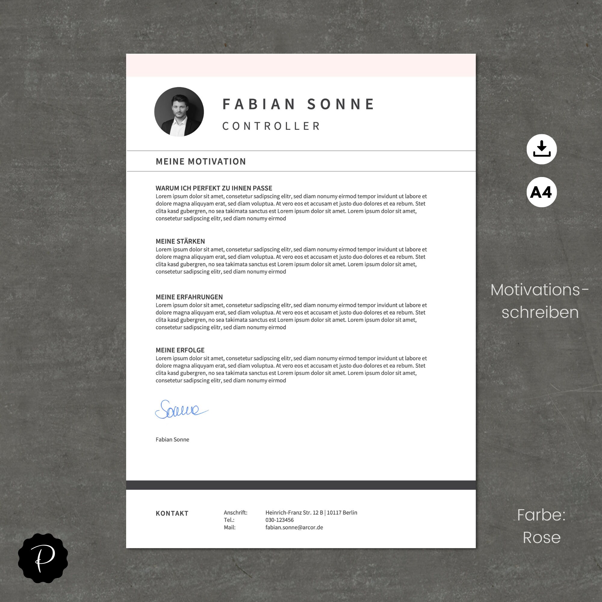 Resume Template Word amp Pages Application - Il Fullxfull.5047420464 6m0j 