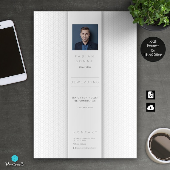 Template Cv Libreoffice - Contoh Gambar Template