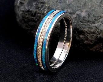ASOS Damen Accessoires Schmuck Ringe Sterling turquoise stone ornate ring 