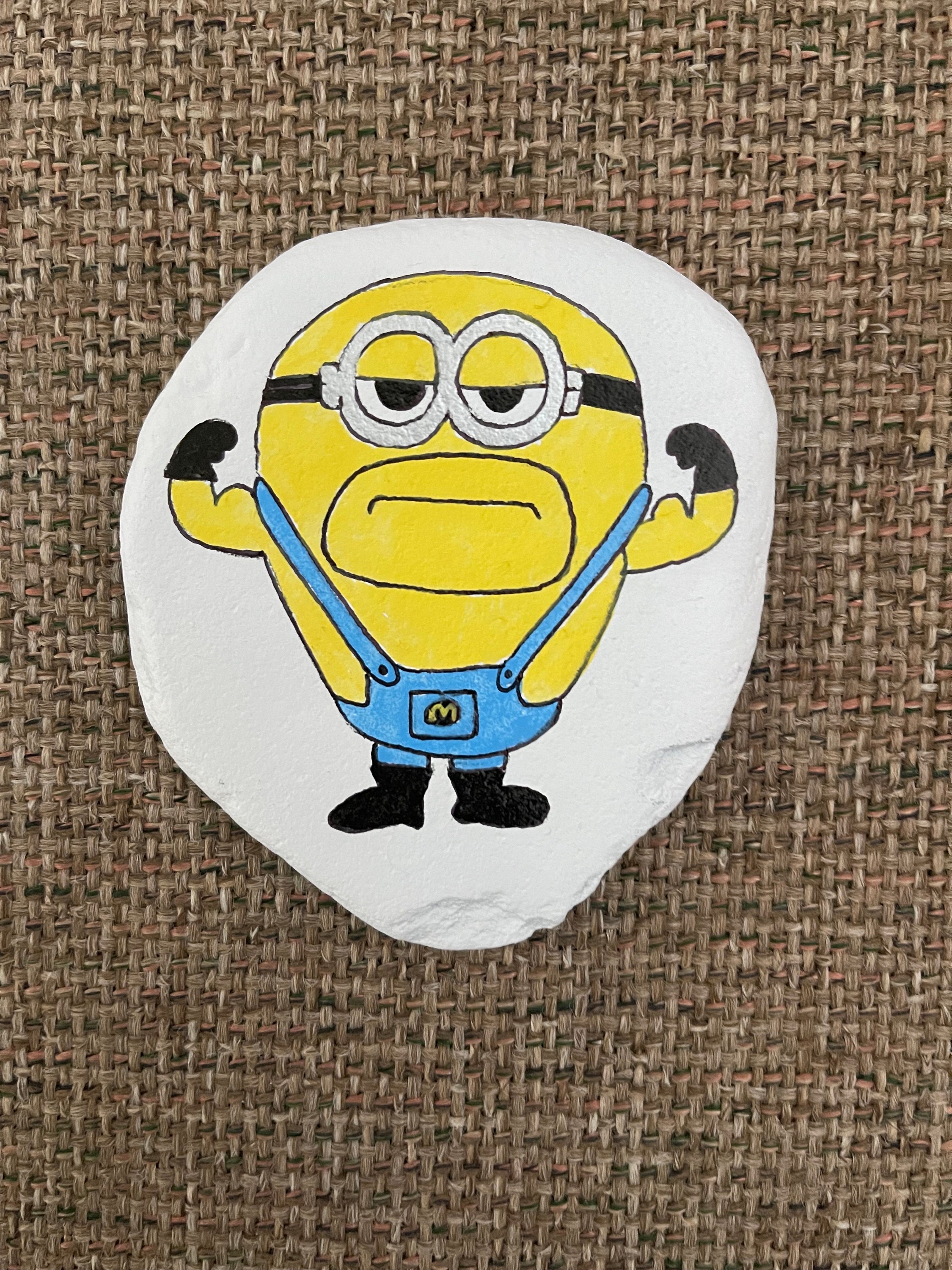 Mega Minnions Painted Rock SEALED Now Only 6 Dollars Each! - Etsy