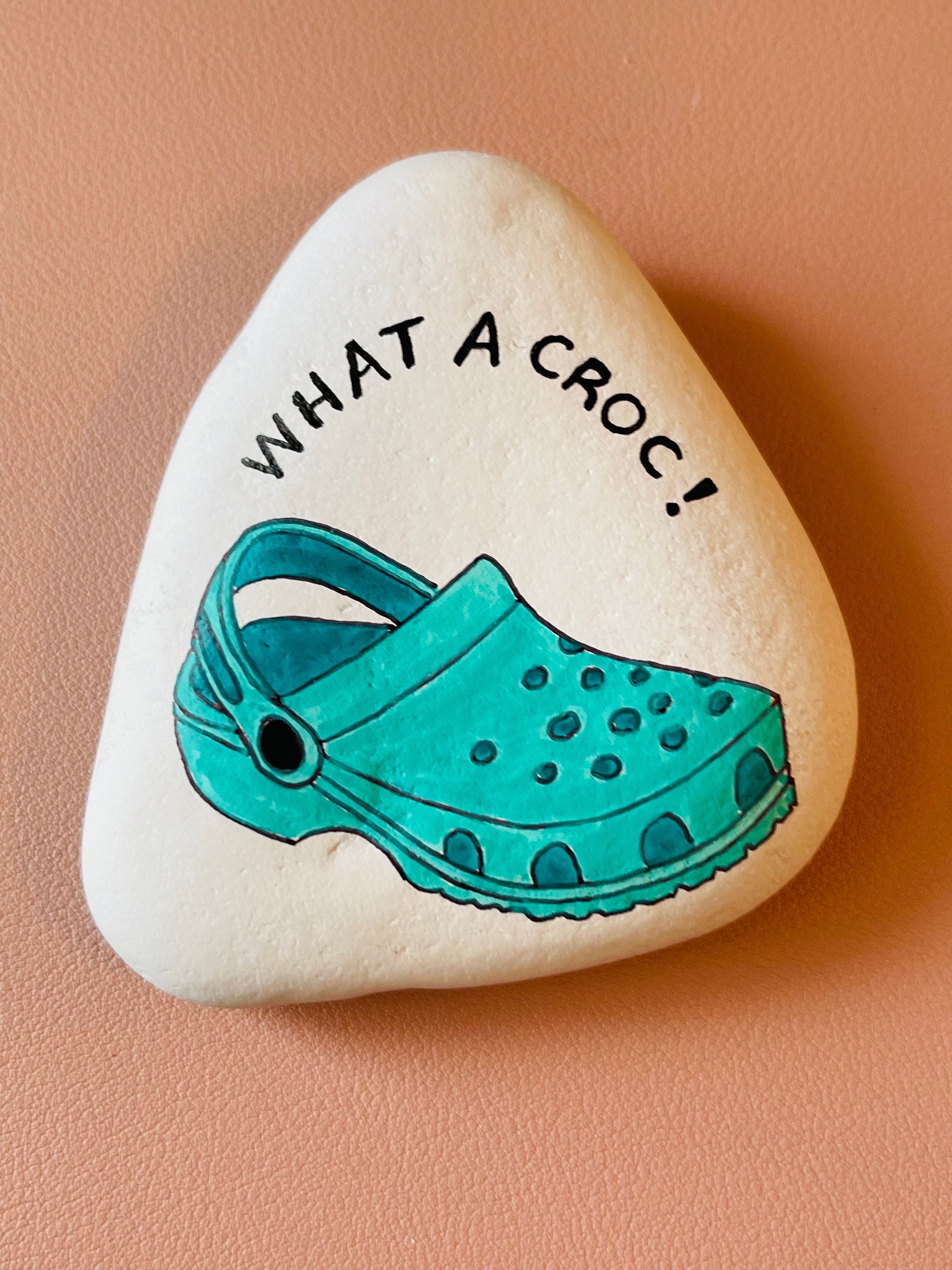 Croc painting best sale