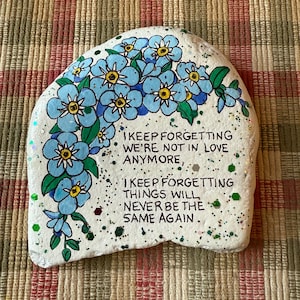 I keep forgetting painted rock SEALED