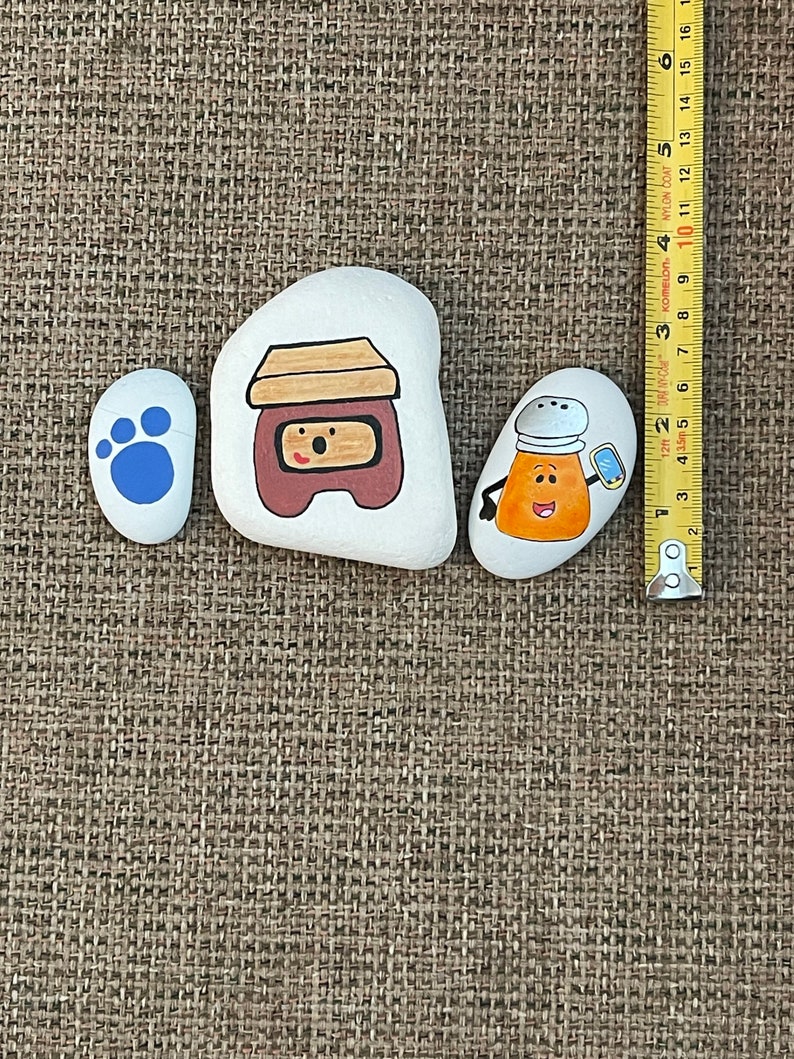 Blues Clues Characters Side Table Drawer Paprika and Paw Etsy