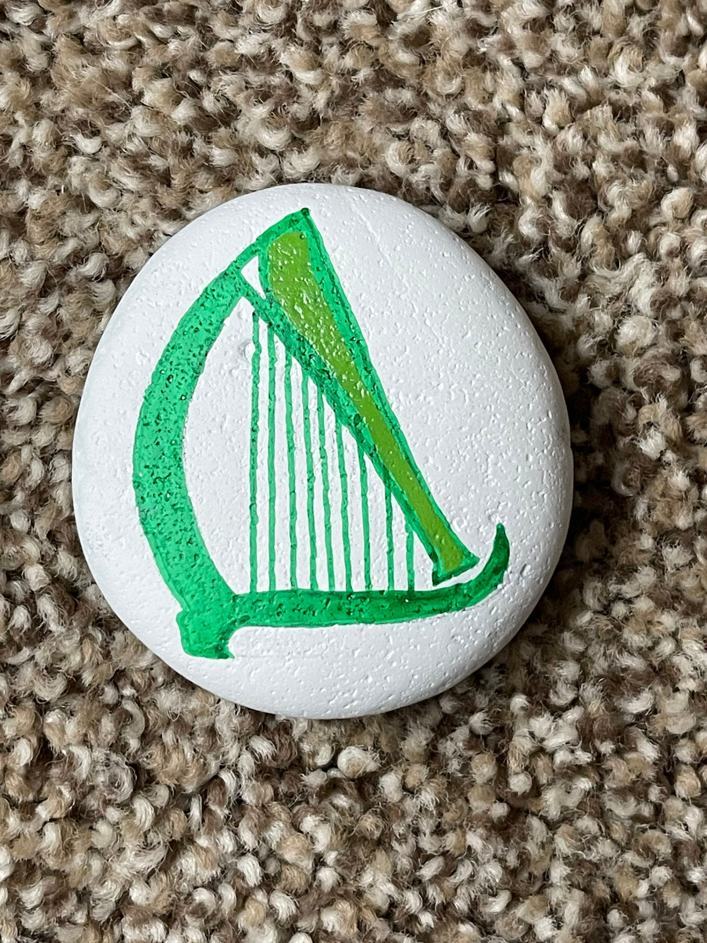 Celtic Symbols Painted Rocks - Only 5 Dollars Each ! St. Patrick’s Day ...