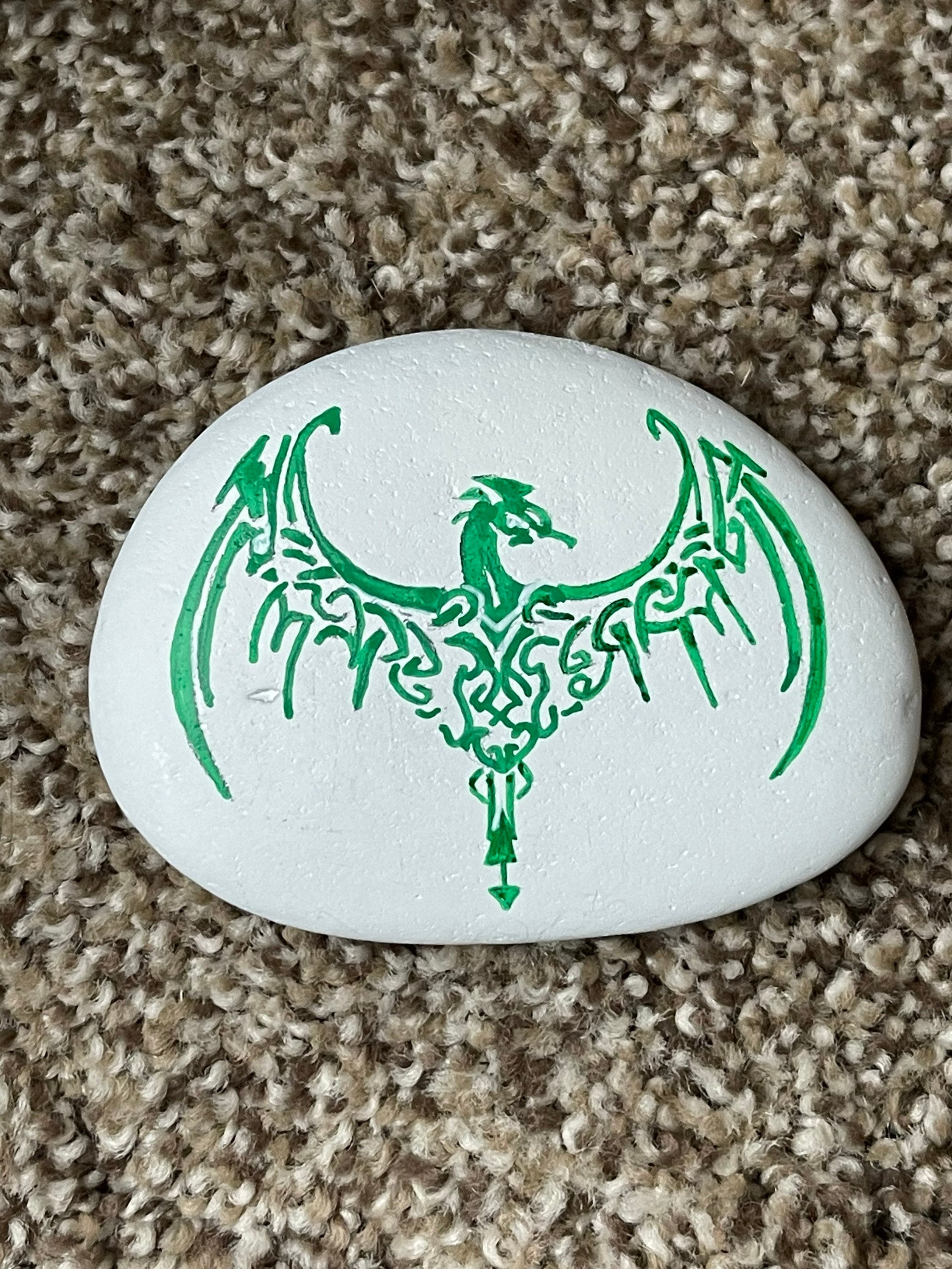 Celtic Symbols Painted Rocks - Only 5 Dollars Each ! St. Patrick’s Day ...