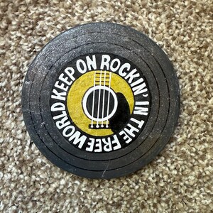 Rockin’ in the Free World Painted Rock SEALED