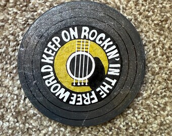 Rockin’ in the Free World Painted Rock SEALED
