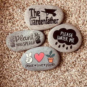 Fun Garden painted rocks SEALED only 3 dollars each!