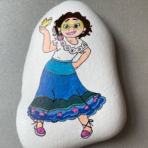 Mirabel painted rock SEALED