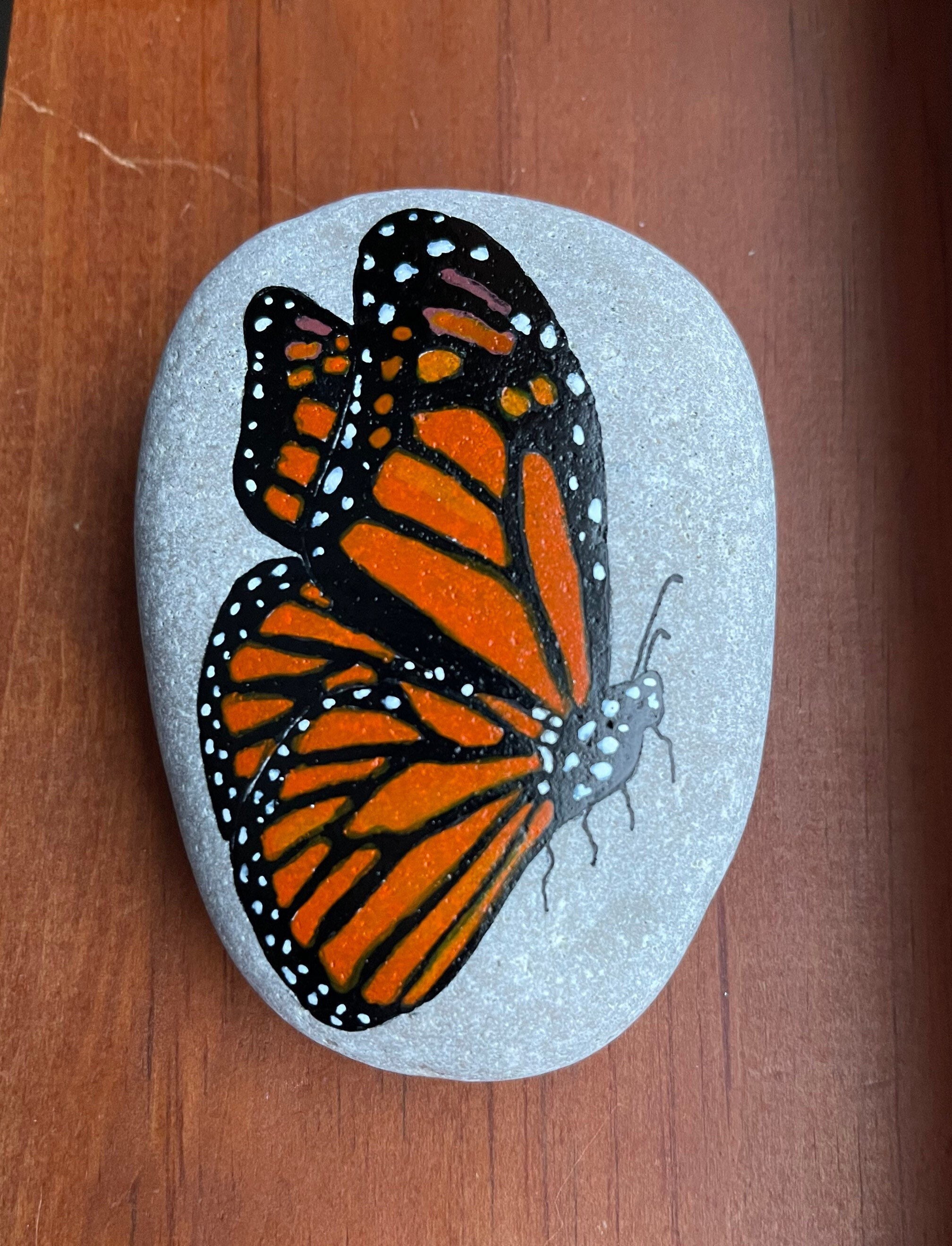 Garden Rock Kit - Monarch Butterfly