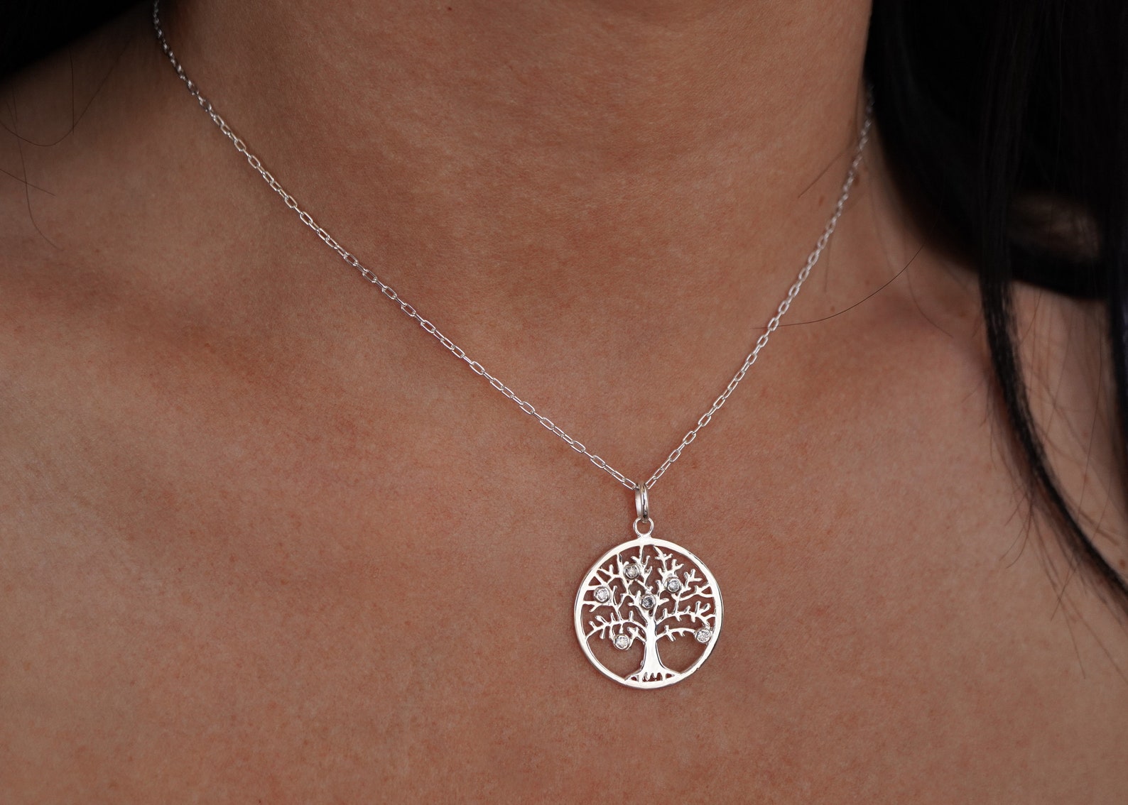 Tree of Life Sterling Silver Necklace Celtic Jewelry Gift - Etsy UK
