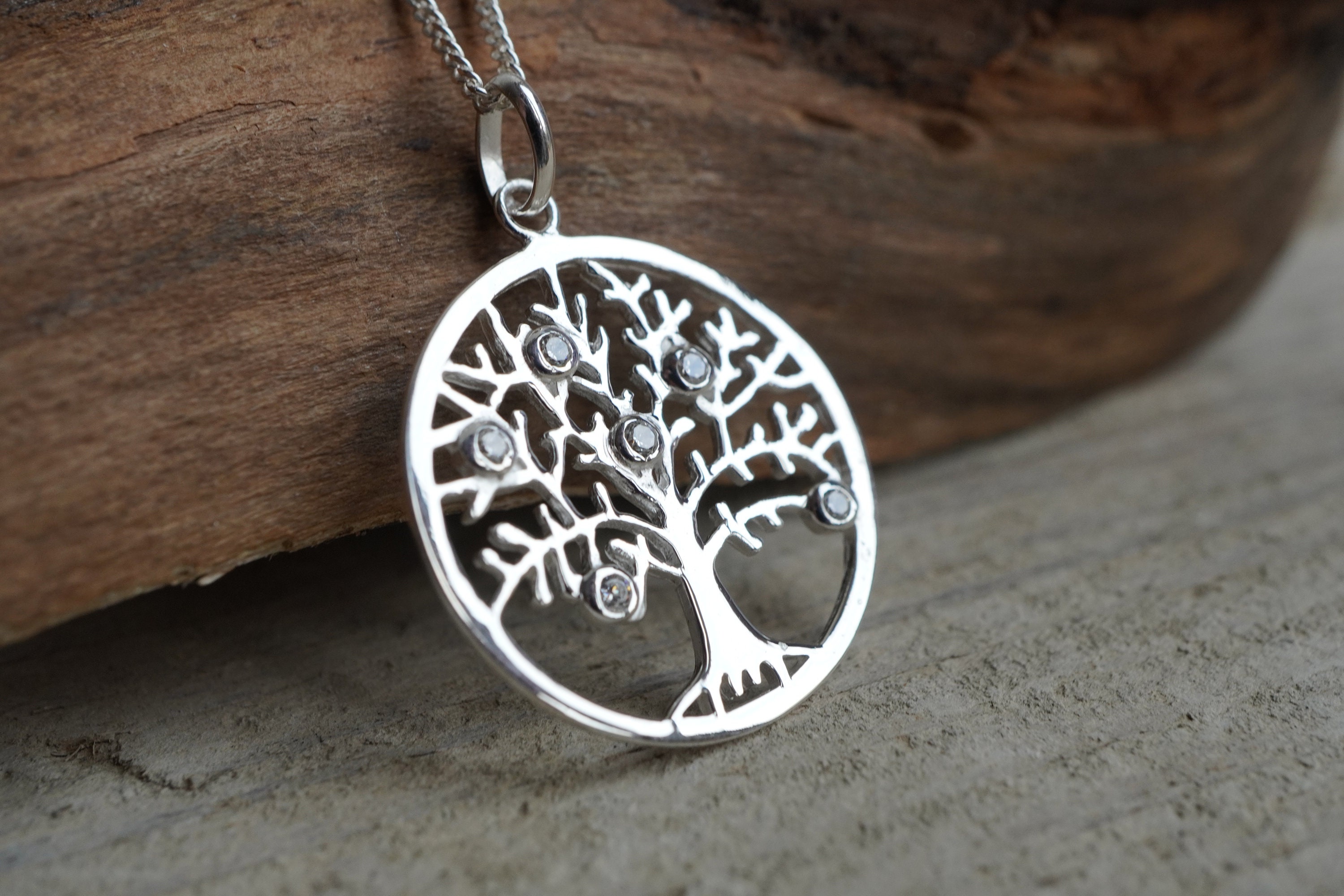 Tree of Life Sterling Silver Necklace Celtic Jewelry Gift - Etsy UK