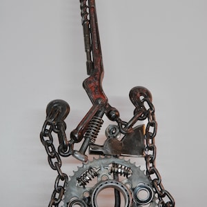 Metal art guitar Lockdown