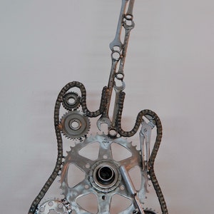 Metal art guitar Wrenched