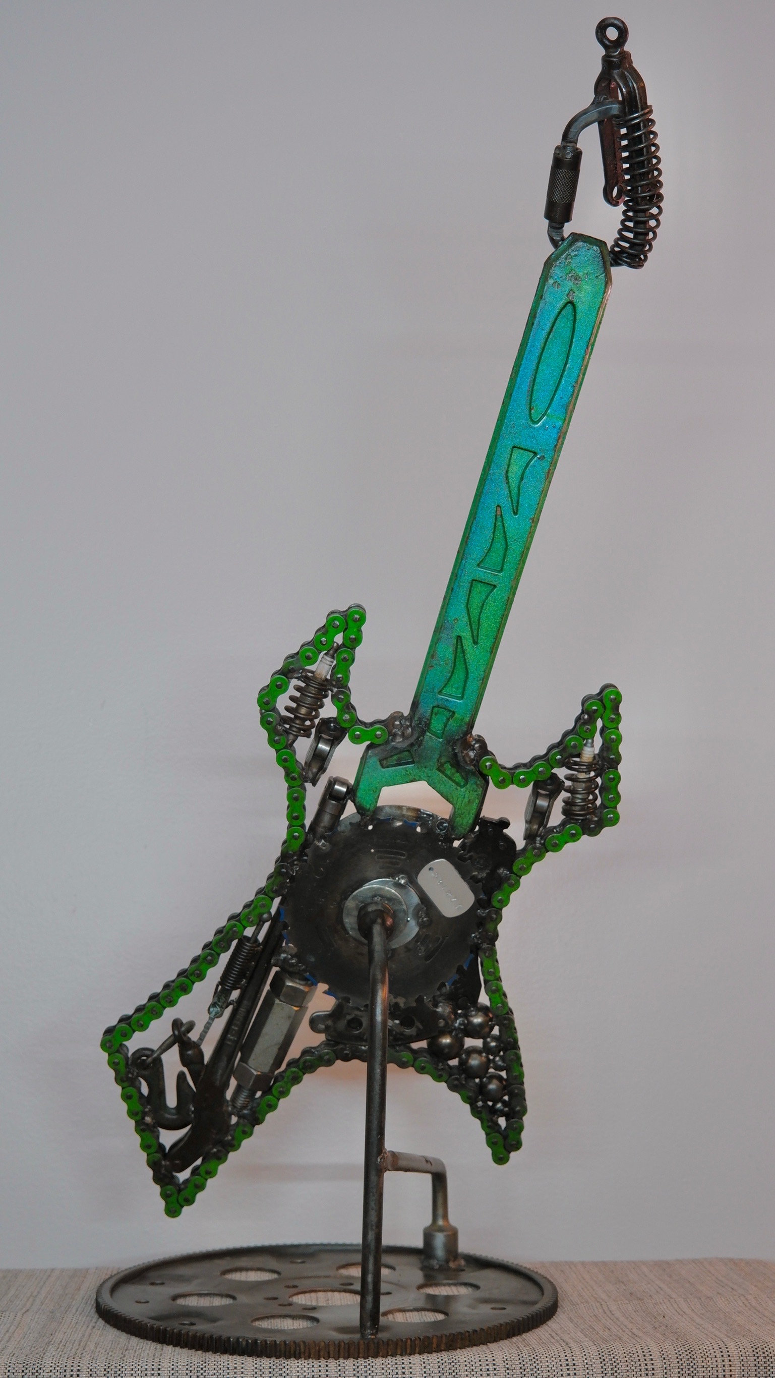 Metal Art Guitar Rocker Reborn - Etsy