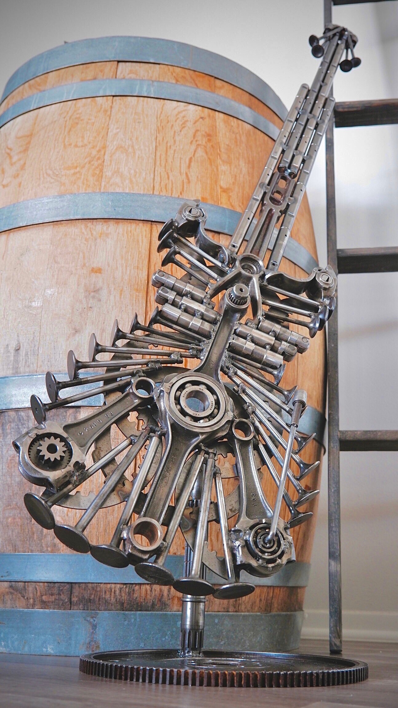 若者に人気のブランド Metal Etsy - Wisdom Guitar Art アート・デザイン・音楽