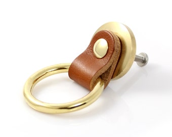 Rustic leather drawer pulls Made in USA Ikea Hemnes leather replacement dresser knobs desk drawer knobs bathroom decor mid century modern