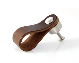 Leather Drawer Pull Leather Door Pull Leather Drawer Pulls Leather Handle leather cabinet pull leather cabinet handle cabinet handle