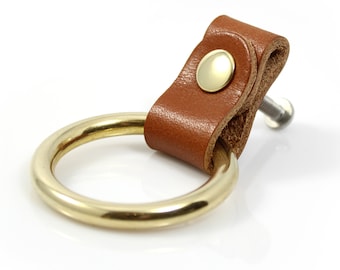 Farmhouse Knob Leather Drawer Pull Antique Drawer Pulls Leather Drawer Pull with Ring Leather Door Pull Leather Drawer Pulls Leather Handle