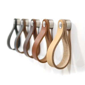 Leather Drawer Pull Leather Door Pull Leather Drawer Pulls Leather Handle leather cabinet pull leather cabinet handle cabinet handle