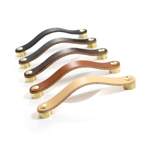 Leather Drawer Handles Leather Bohemian Decor Replacement Etsy