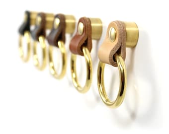 Leather Drawer Pull Leather Door Pull Leather Drawer Pulls Leather Handle leather cabinet pull leather cabinet handle cabinet handle