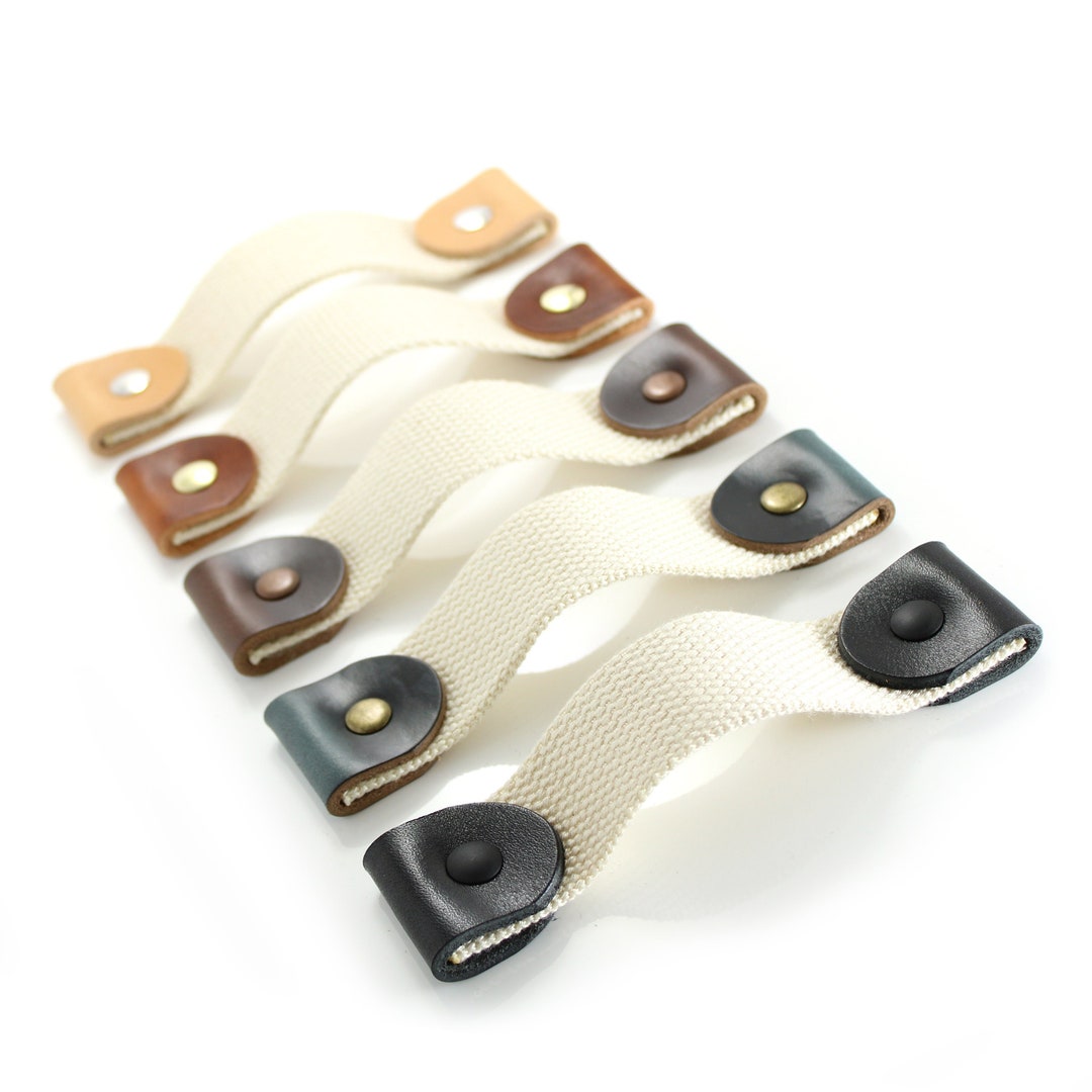 Rope Drawer Pulls Nautical Cabinet Pulls Rope Pulls With Leather Accent