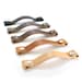 Leather Drawer Handles leather bohemian decor replacement dresser handles cupboard handles bathroom decor mid century modern cabinet handle 