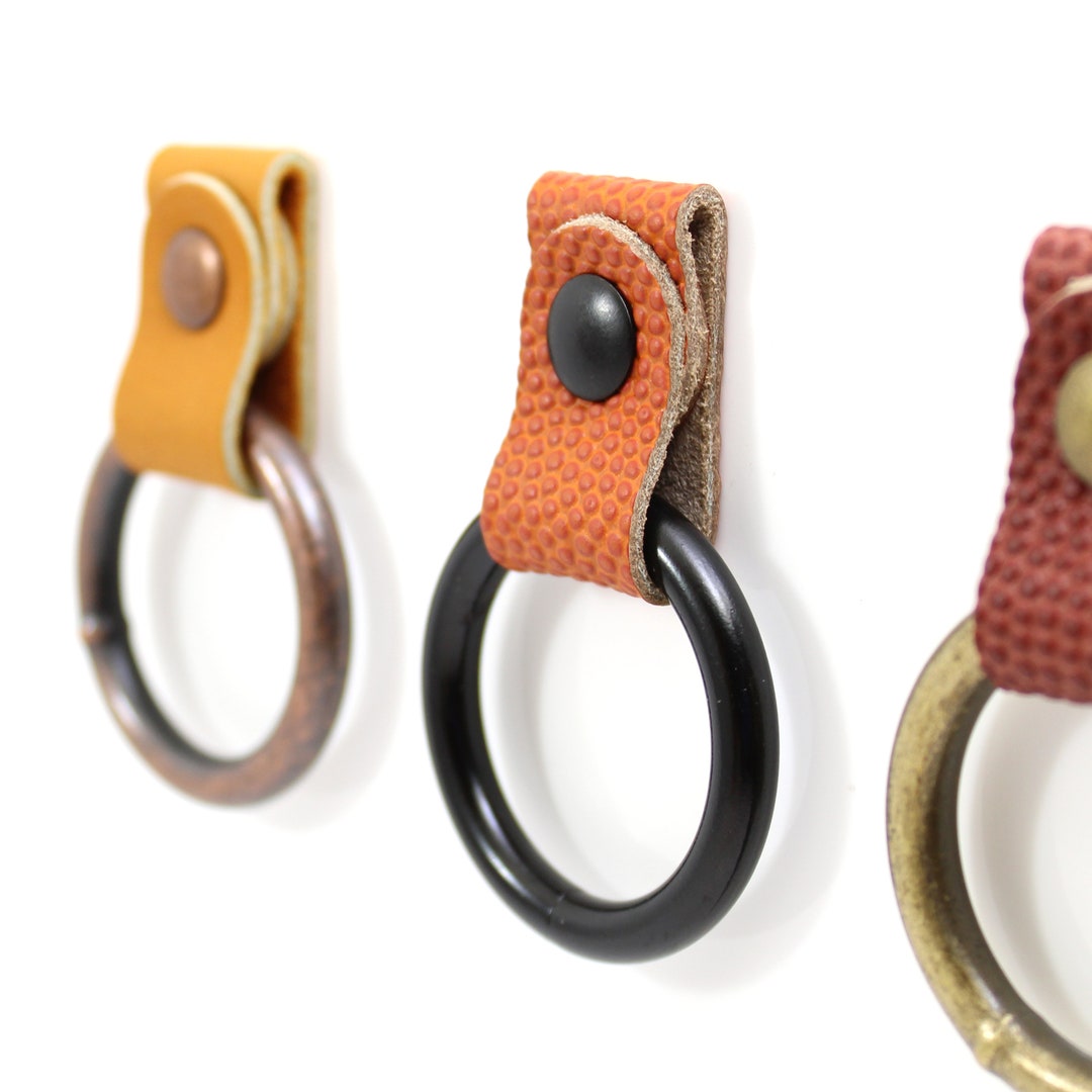 Sports Drawer Knobs Leather Football Drawer Pulls for Kids Etsy