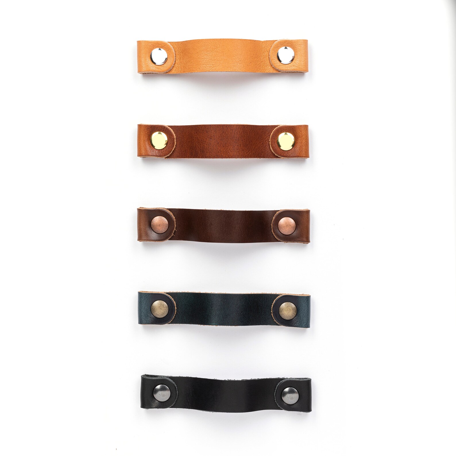 Leather Drawer Handles leather bohemian decor replacement Etsy