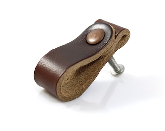 Leather Drawer Pull Leather Door Pull Leather Drawer Pulls Leather Handle leather cabinet pull leather cabinet handle cabinet handle