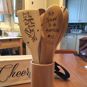 Harry Potter Wooden 6 piece Spoon Set