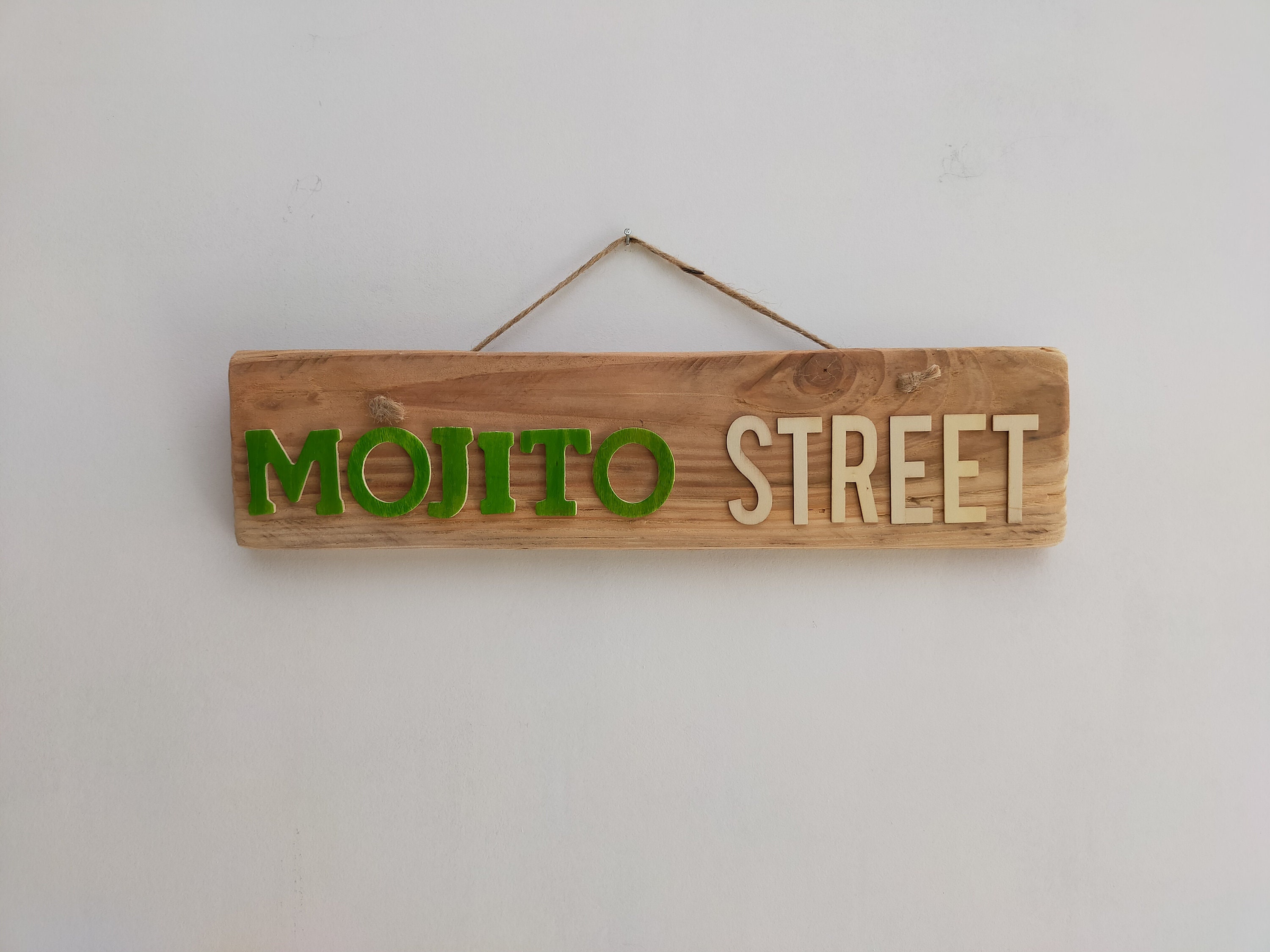 Panneau Bois Mojito Street | 2