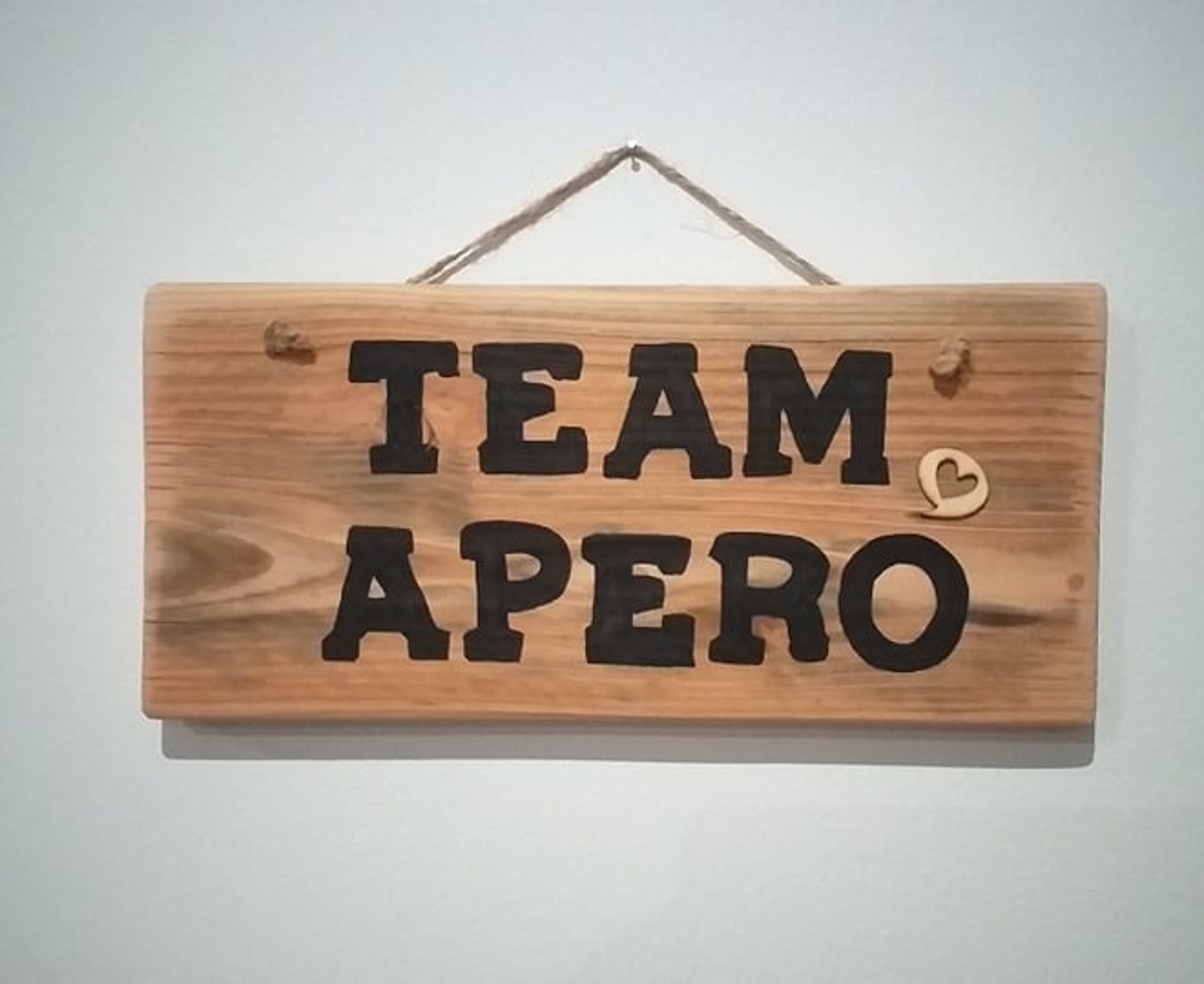 Panneau Bois Team Apero