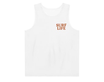 Surf Life Herren Tanktop, Bademode, Sommer Vibes, Surfer Geschenk, Freizeitkleidung, Urlaubsutensilien