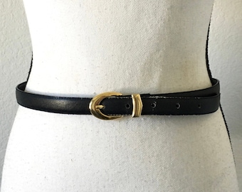 The Limited Vintage 90s Statement Belt Navy Blue Leather & Beadwork Retro 28-32 Vintage 90s Navy Leather Beaded Belt: Retro Statement Piece  main image 3