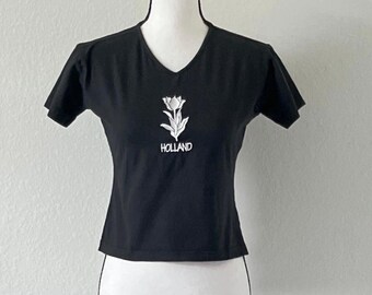 1990s Cropped Baby Tee