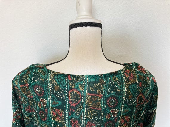 1990s Multicolor Pullover Top - image 6