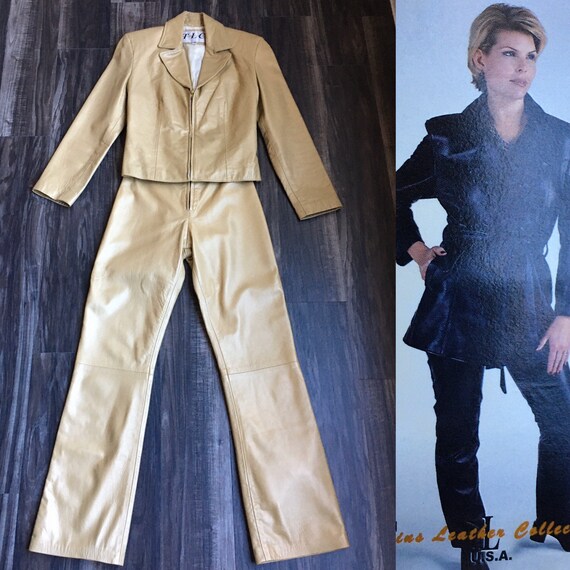 Vintage Twin's Leather Collection,1980s Leather Su