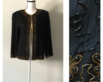 gold evening jacket