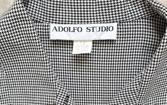 1990s Houndstooth Shacket - image 9
